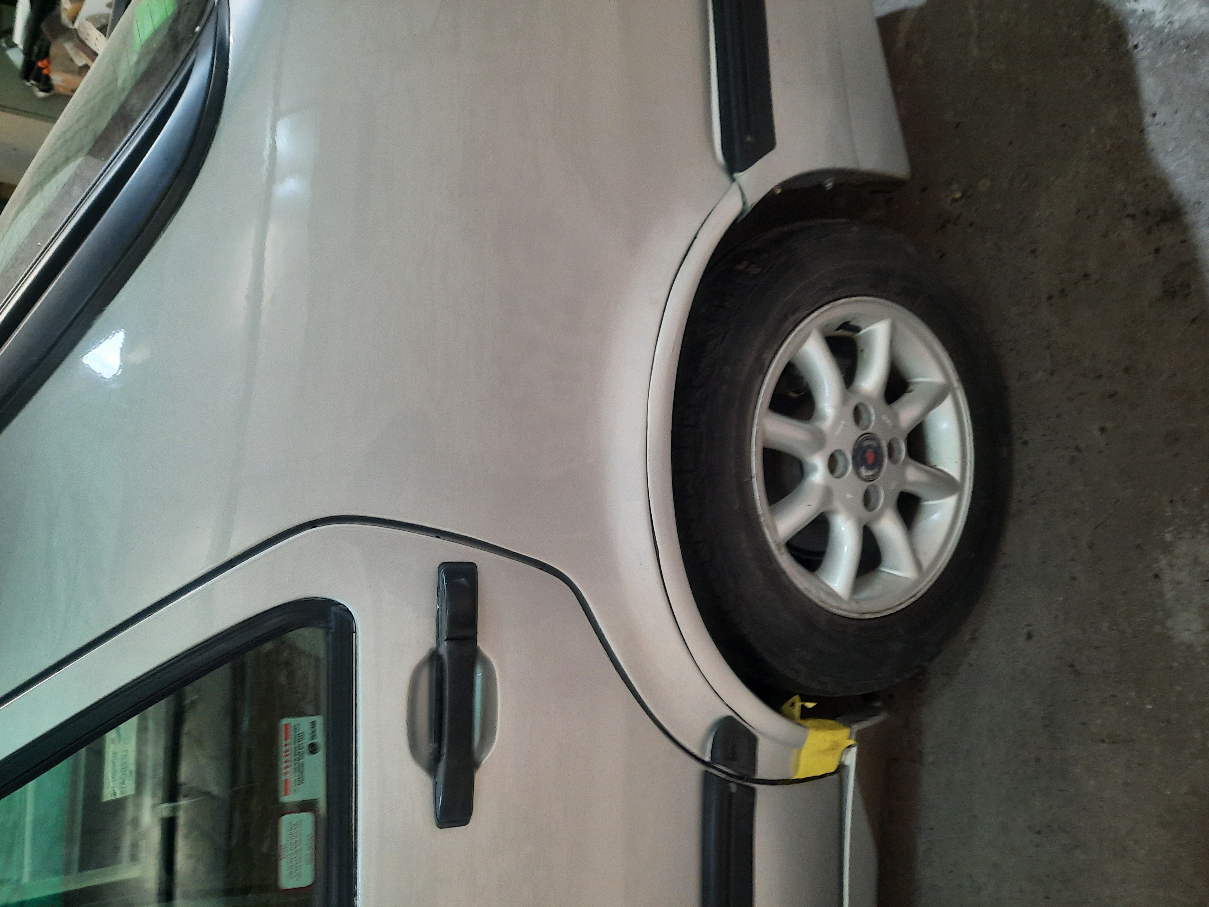 Vehicle bodywork in the workshop